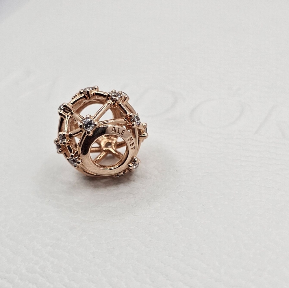 🎁Authentic Pandora ROSE OPENWORK CHARM - Picture 3 of 5